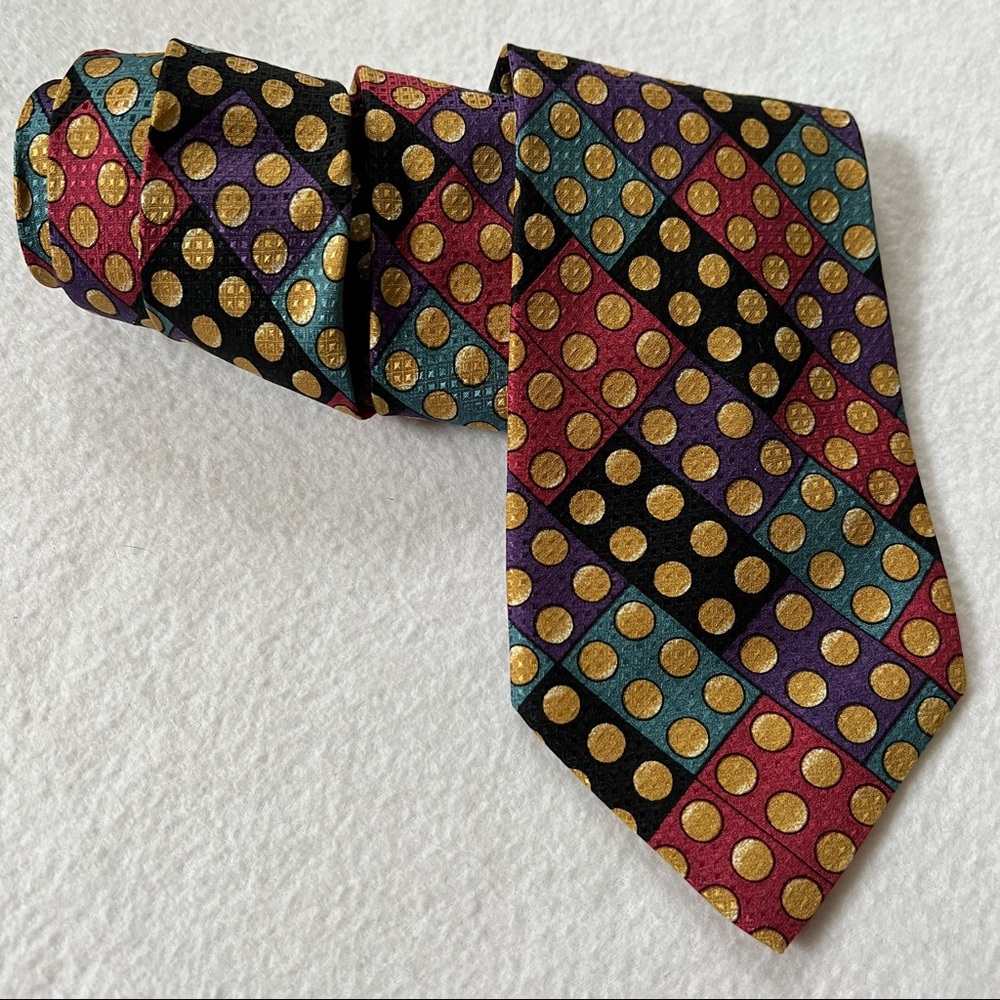 Vintage Talivari’ Italian Silk Tie